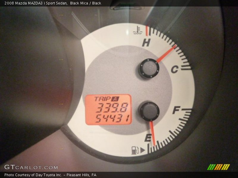 Black Mica / Black 2008 Mazda MAZDA3 i Sport Sedan