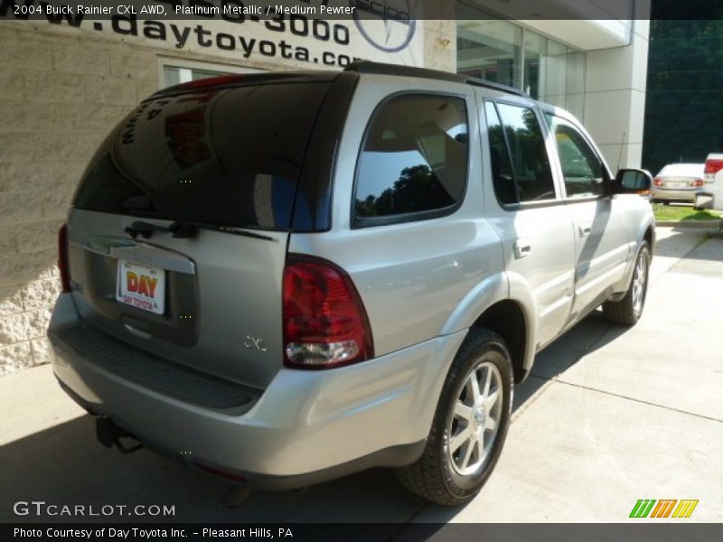 Platinum Metallic / Medium Pewter 2004 Buick Rainier CXL AWD