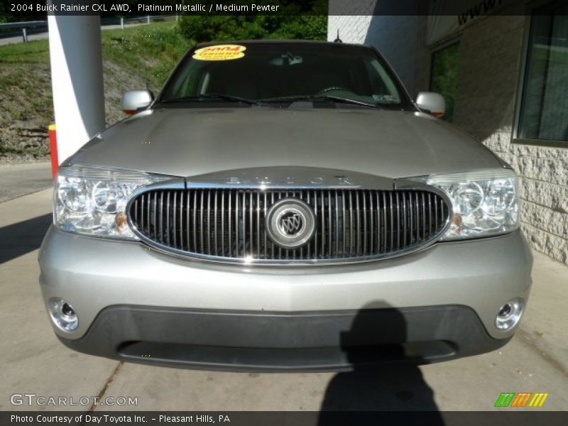 Platinum Metallic / Medium Pewter 2004 Buick Rainier CXL AWD