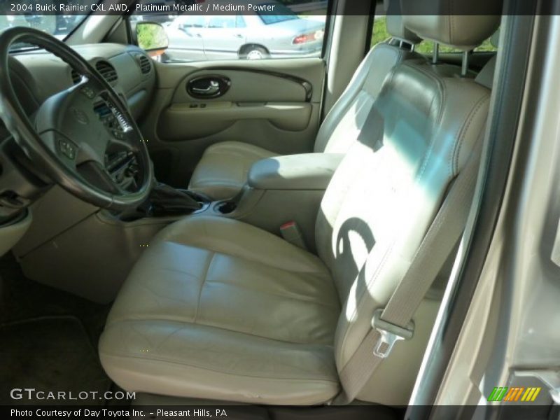 Platinum Metallic / Medium Pewter 2004 Buick Rainier CXL AWD