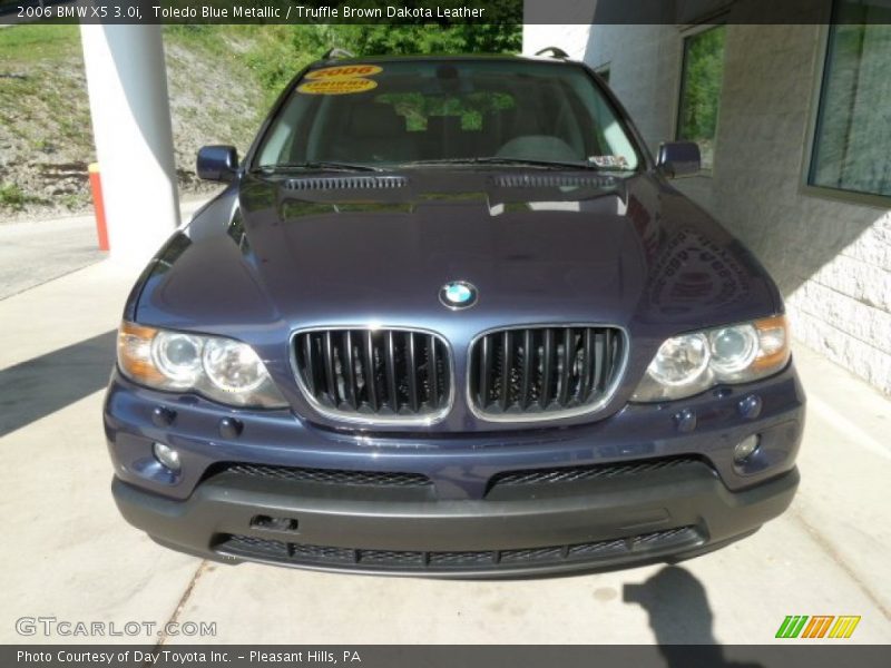 Toledo Blue Metallic / Truffle Brown Dakota Leather 2006 BMW X5 3.0i