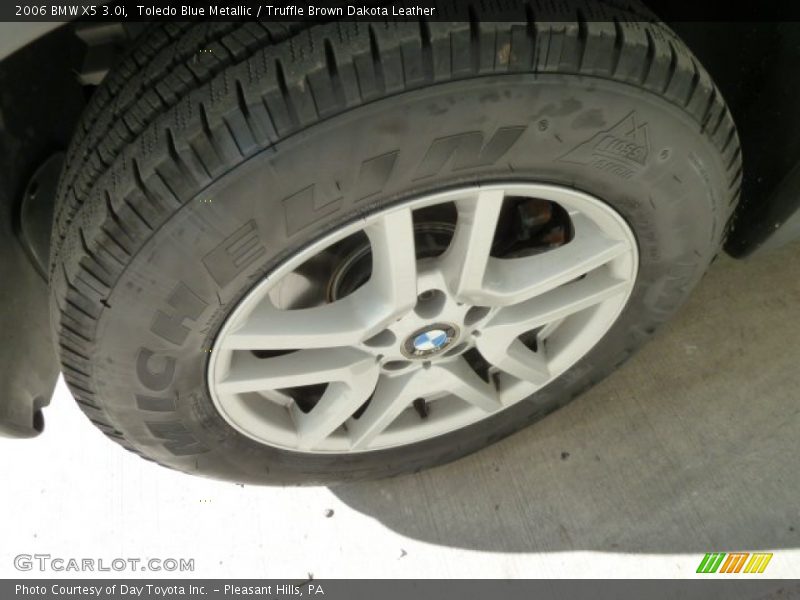 Toledo Blue Metallic / Truffle Brown Dakota Leather 2006 BMW X5 3.0i