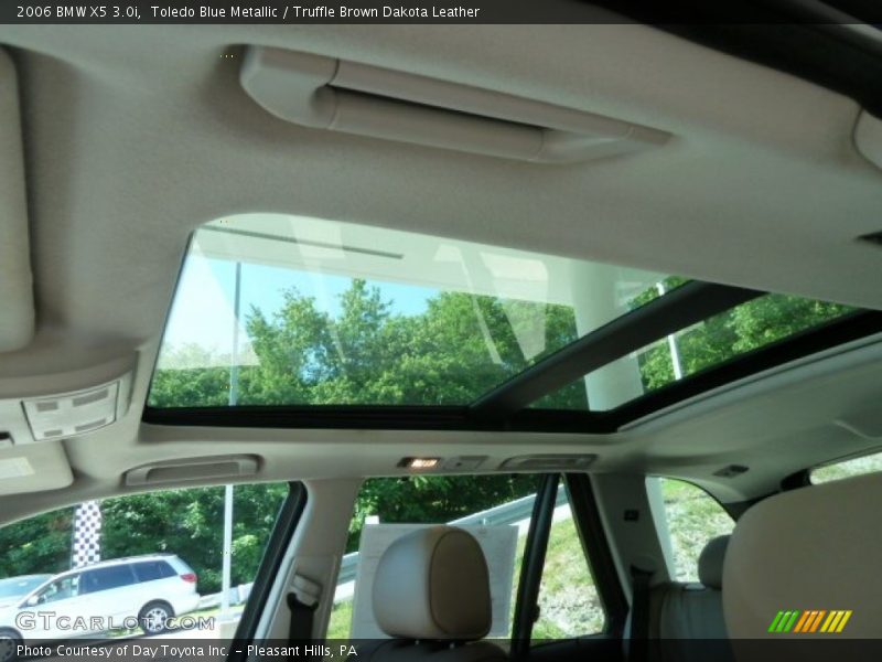 Toledo Blue Metallic / Truffle Brown Dakota Leather 2006 BMW X5 3.0i