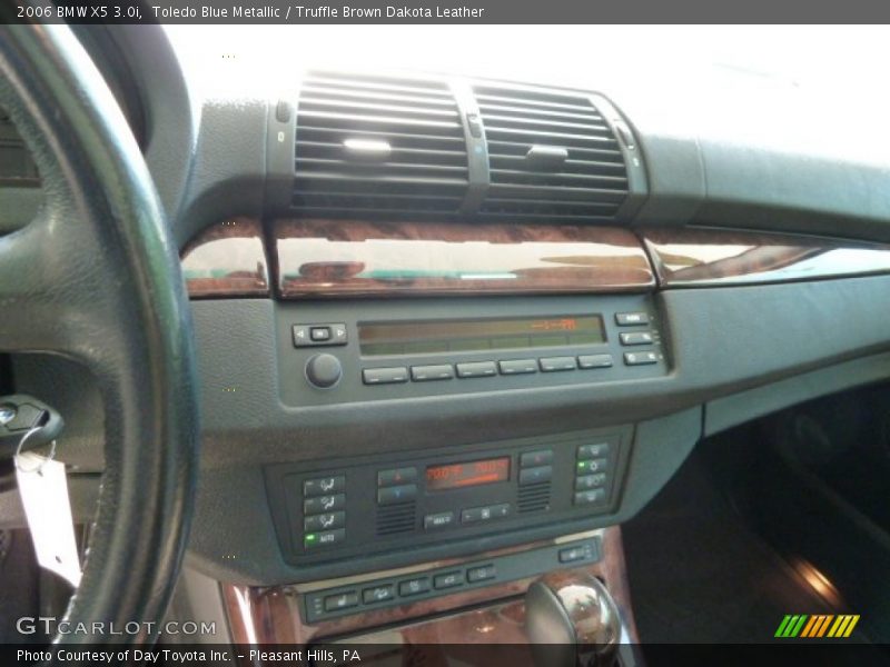 Toledo Blue Metallic / Truffle Brown Dakota Leather 2006 BMW X5 3.0i