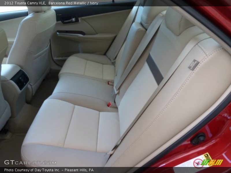 Barcelona Red Metallic / Ivory 2012 Toyota Camry XLE