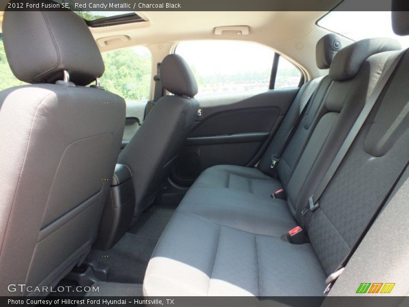 Red Candy Metallic / Charcoal Black 2012 Ford Fusion SE