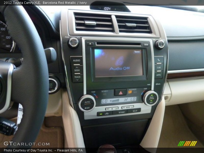 Barcelona Red Metallic / Ivory 2012 Toyota Camry XLE