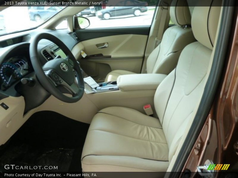  2013 Venza XLE Ivory Interior