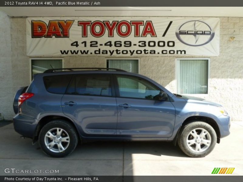 Pacific Blue Metallic / Ash 2012 Toyota RAV4 I4 4WD