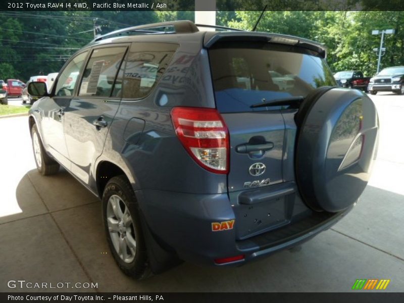 Pacific Blue Metallic / Ash 2012 Toyota RAV4 I4 4WD
