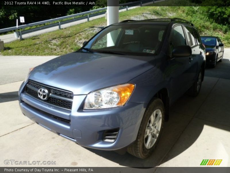 Pacific Blue Metallic / Ash 2012 Toyota RAV4 I4 4WD