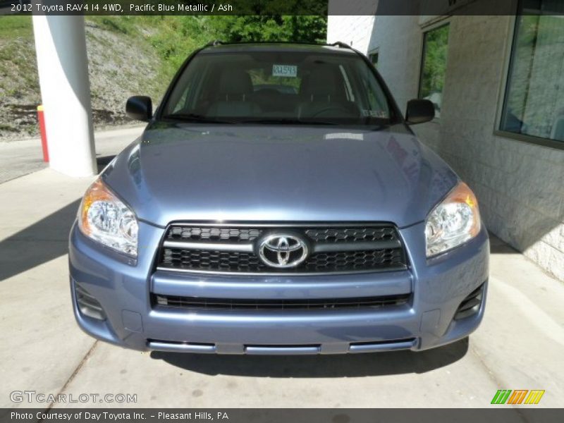 Pacific Blue Metallic / Ash 2012 Toyota RAV4 I4 4WD