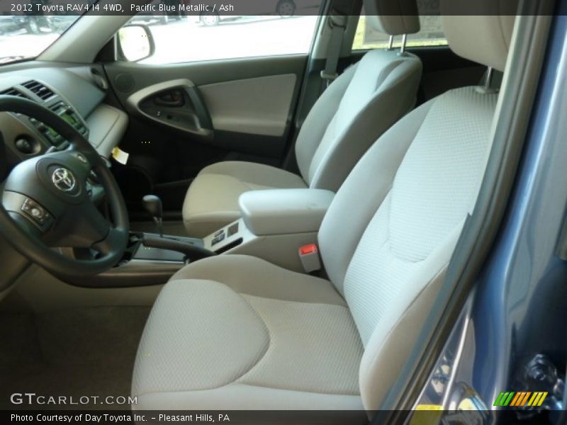 Pacific Blue Metallic / Ash 2012 Toyota RAV4 I4 4WD