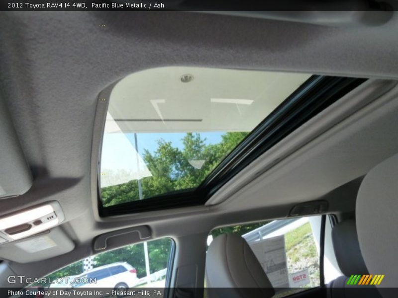 Pacific Blue Metallic / Ash 2012 Toyota RAV4 I4 4WD