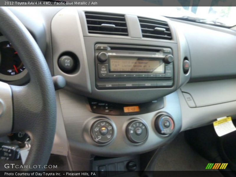 Pacific Blue Metallic / Ash 2012 Toyota RAV4 I4 4WD