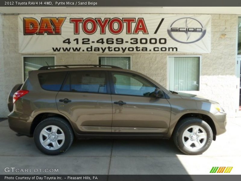 Pyrite Mica / Sand Beige 2012 Toyota RAV4 I4 4WD