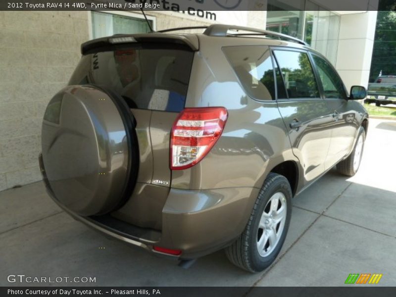 Pyrite Mica / Sand Beige 2012 Toyota RAV4 I4 4WD
