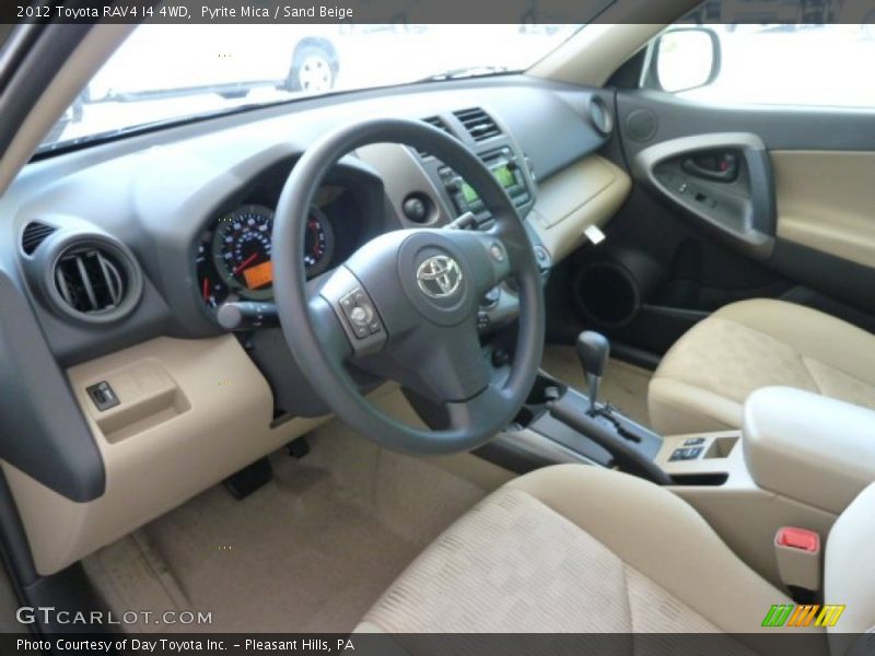 Pyrite Mica / Sand Beige 2012 Toyota RAV4 I4 4WD
