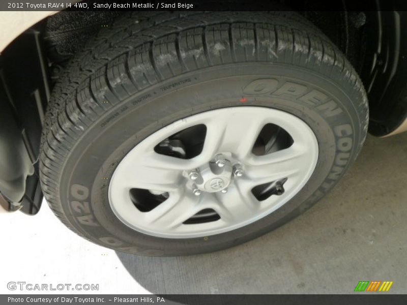 Sandy Beach Metallic / Sand Beige 2012 Toyota RAV4 I4 4WD
