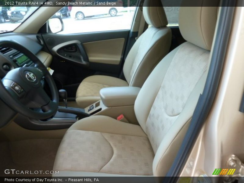 Sandy Beach Metallic / Sand Beige 2012 Toyota RAV4 I4 4WD
