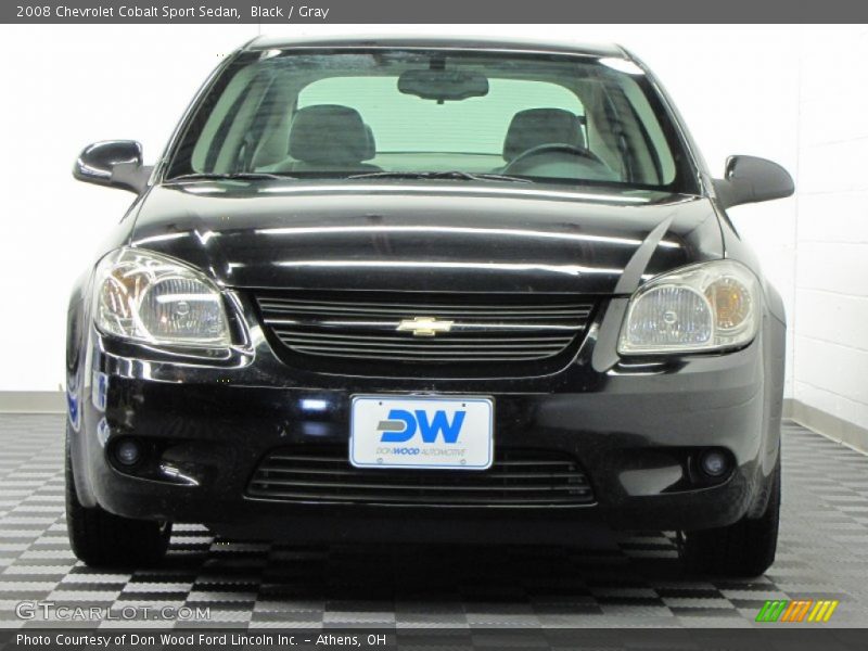 Black / Gray 2008 Chevrolet Cobalt Sport Sedan