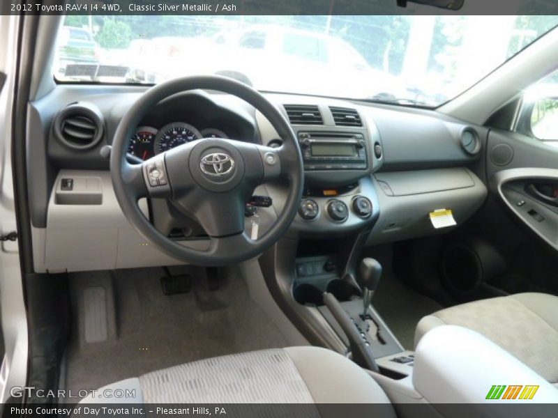Classic Silver Metallic / Ash 2012 Toyota RAV4 I4 4WD