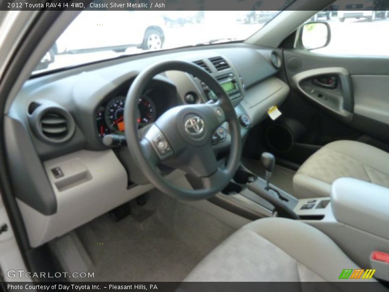 Classic Silver Metallic / Ash 2012 Toyota RAV4 I4 4WD