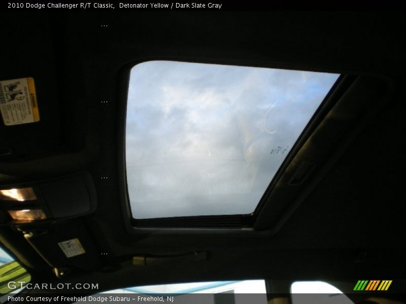 Detonator Yellow / Dark Slate Gray 2010 Dodge Challenger R/T Classic