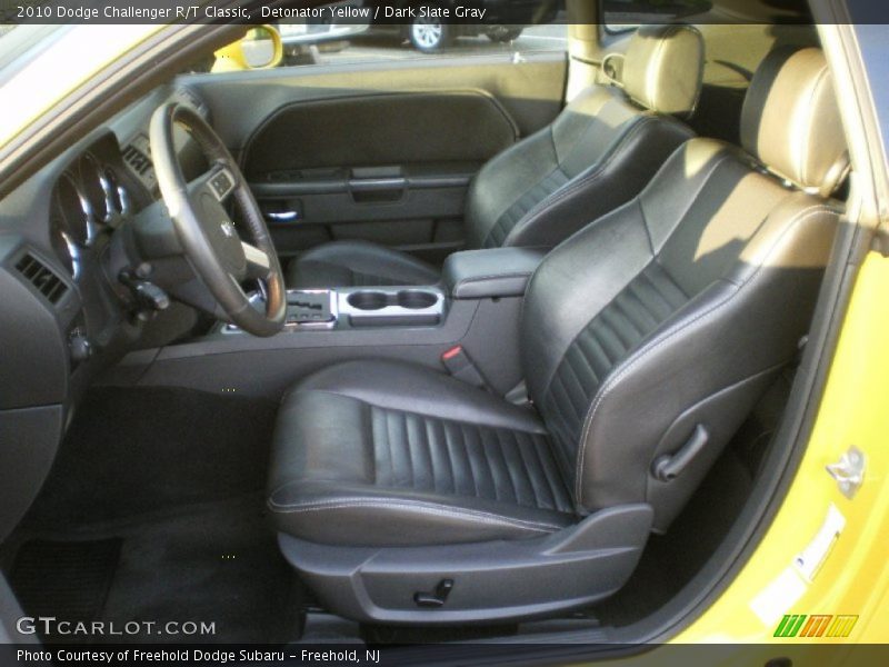 Detonator Yellow / Dark Slate Gray 2010 Dodge Challenger R/T Classic