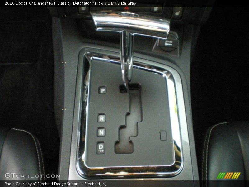 Detonator Yellow / Dark Slate Gray 2010 Dodge Challenger R/T Classic
