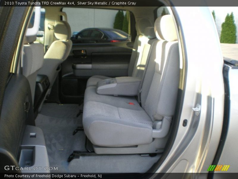Silver Sky Metallic / Graphite Gray 2010 Toyota Tundra TRD CrewMax 4x4