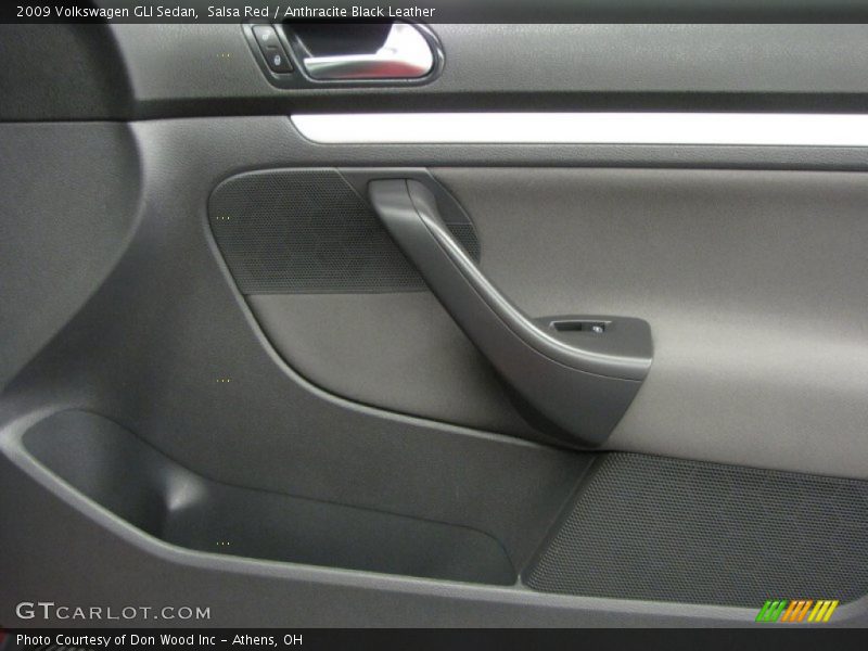 Salsa Red / Anthracite Black Leather 2009 Volkswagen GLI Sedan