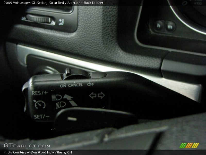 Salsa Red / Anthracite Black Leather 2009 Volkswagen GLI Sedan