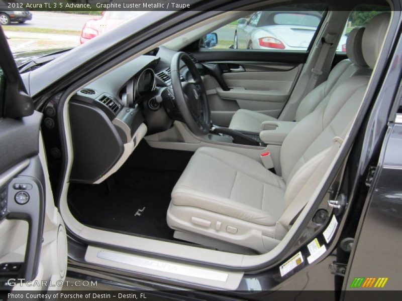  2012 TL 3.5 Advance Taupe Interior