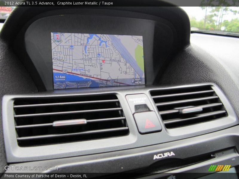 Navigation of 2012 TL 3.5 Advance