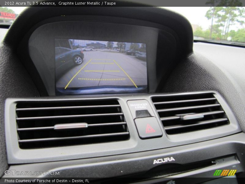 Graphite Luster Metallic / Taupe 2012 Acura TL 3.5 Advance