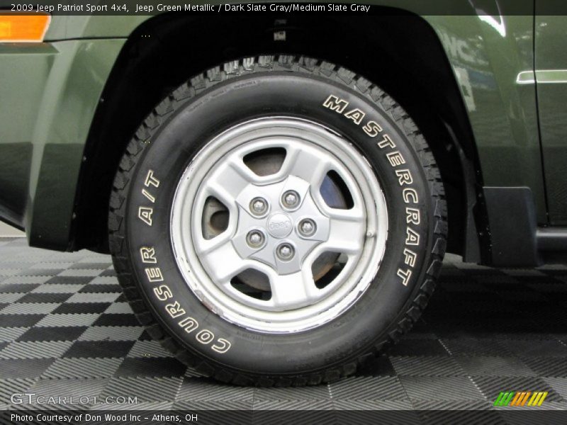 Jeep Green Metallic / Dark Slate Gray/Medium Slate Gray 2009 Jeep Patriot Sport 4x4