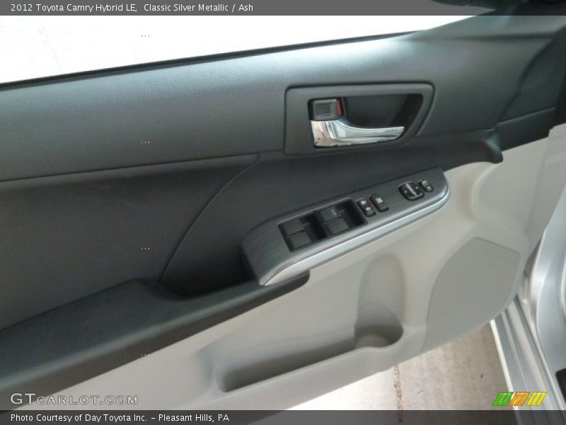 Classic Silver Metallic / Ash 2012 Toyota Camry Hybrid LE