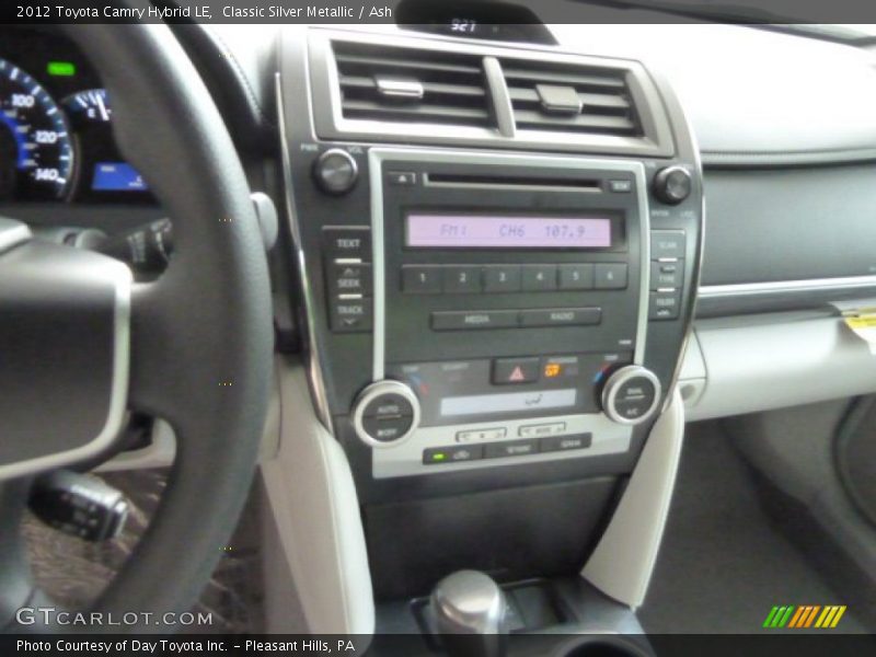Classic Silver Metallic / Ash 2012 Toyota Camry Hybrid LE