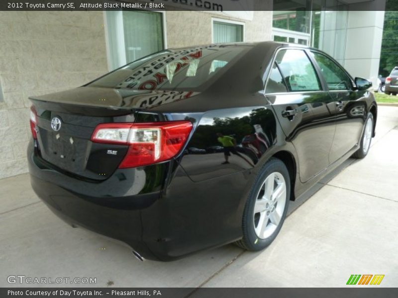 Attitude Black Metallic / Black 2012 Toyota Camry SE