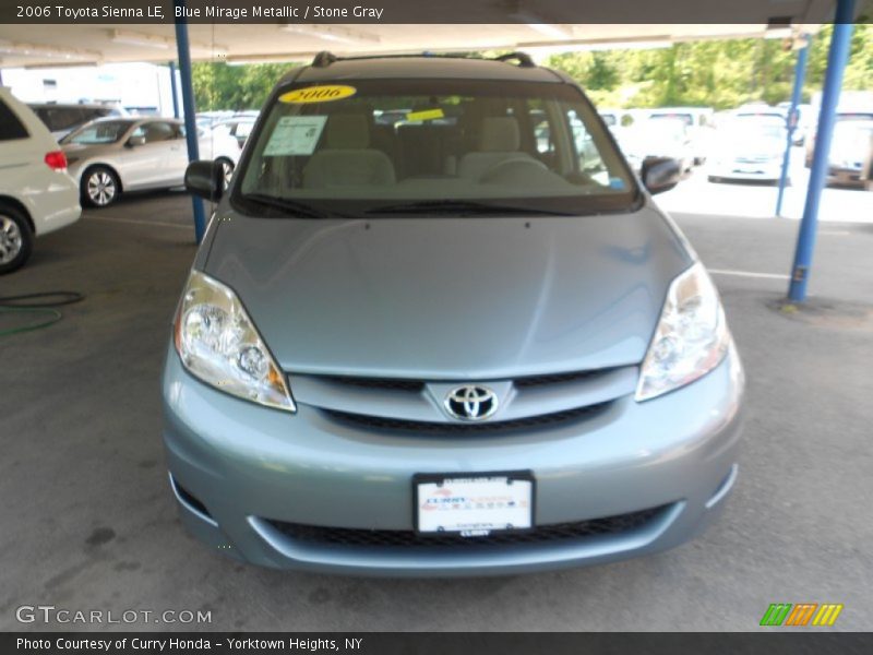 Blue Mirage Metallic / Stone Gray 2006 Toyota Sienna LE