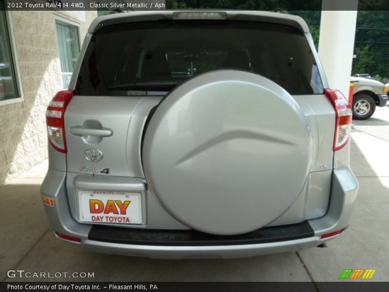 Classic Silver Metallic / Ash 2012 Toyota RAV4 I4 4WD