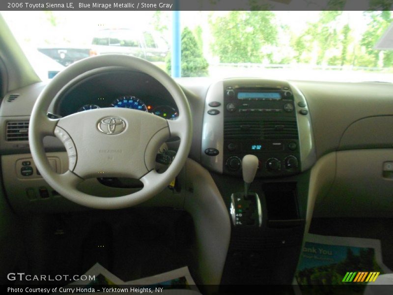 Blue Mirage Metallic / Stone Gray 2006 Toyota Sienna LE