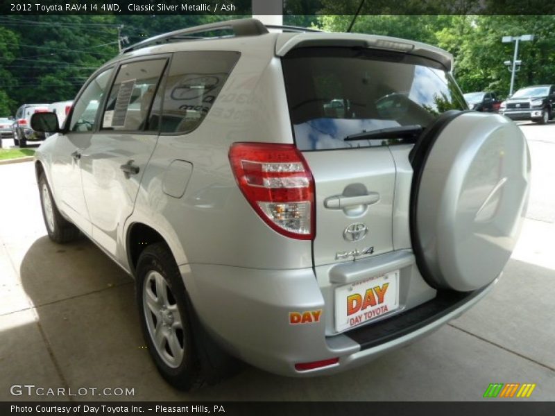 Classic Silver Metallic / Ash 2012 Toyota RAV4 I4 4WD