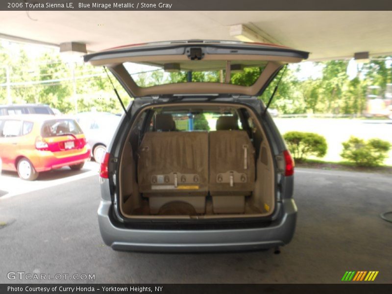 Blue Mirage Metallic / Stone Gray 2006 Toyota Sienna LE