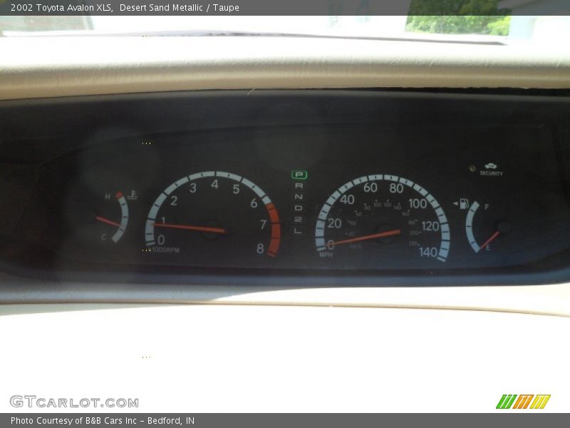 Desert Sand Metallic / Taupe 2002 Toyota Avalon XLS