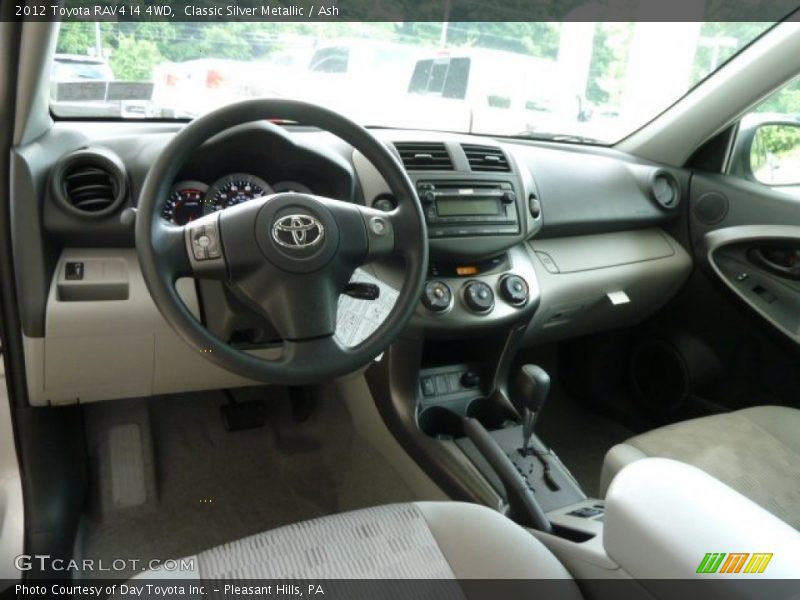 Classic Silver Metallic / Ash 2012 Toyota RAV4 I4 4WD