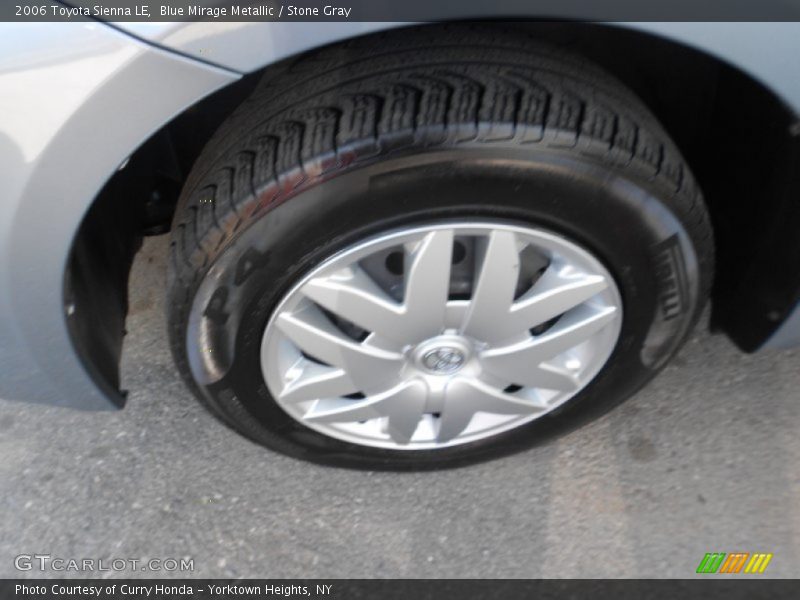 Blue Mirage Metallic / Stone Gray 2006 Toyota Sienna LE