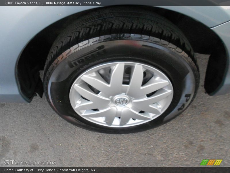 Blue Mirage Metallic / Stone Gray 2006 Toyota Sienna LE