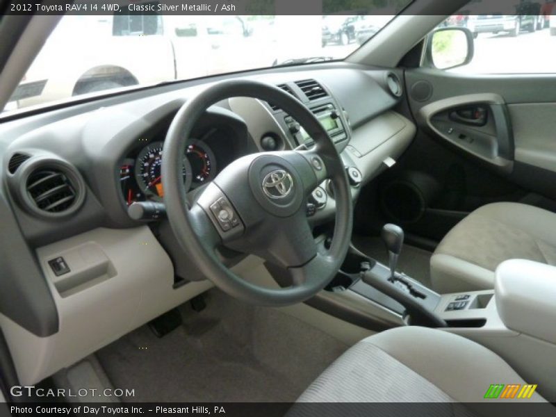 Classic Silver Metallic / Ash 2012 Toyota RAV4 I4 4WD